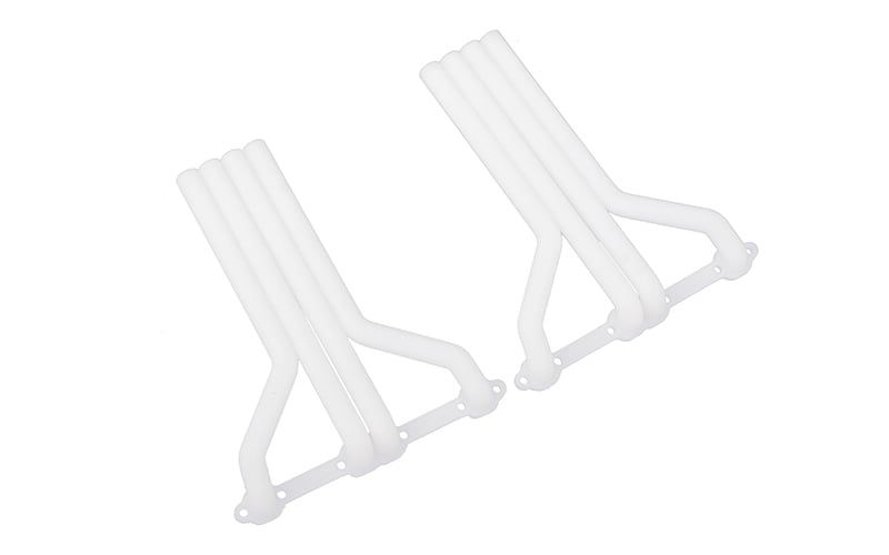 RC4WD Plastic Exhaust Long Tube Headers for V8 Scale Engine V1 ZS0465