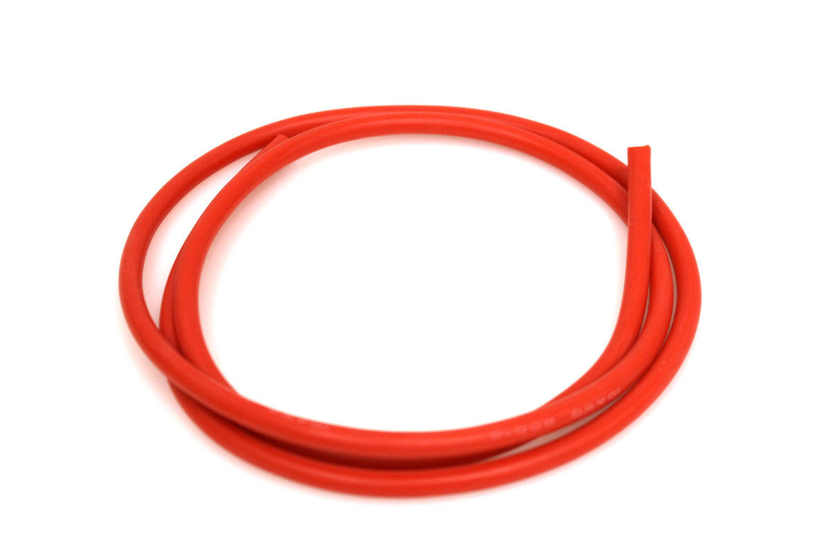 Racers Edge 10 Gauge Silicone Wire, 3' Red 1213 Default Title