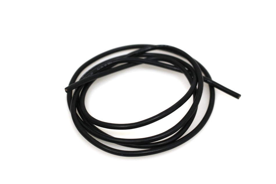 Racers Edge 16 Gauge Silicone Wire, 3' Black 1218 Default Title