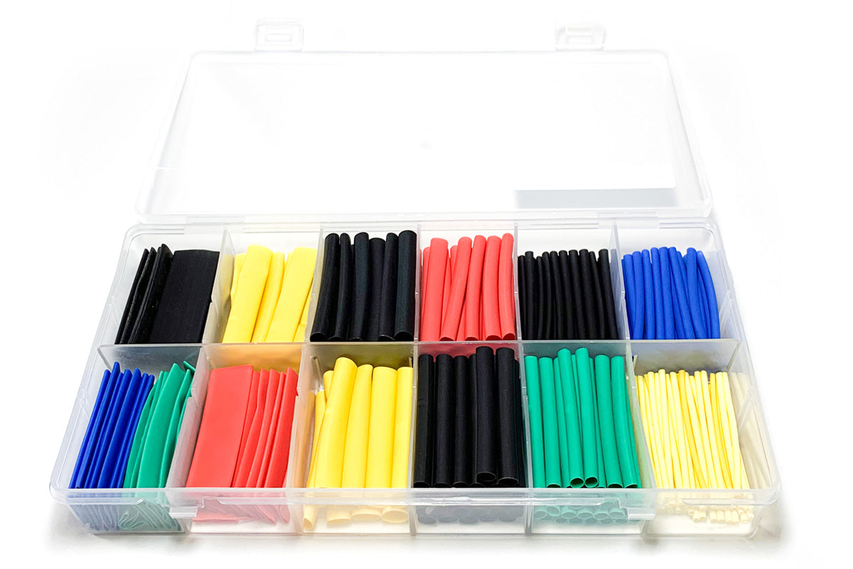 Racers Edge Colored Heat Shrink Tube Assortment (280 Pieces) 1304 Default Title