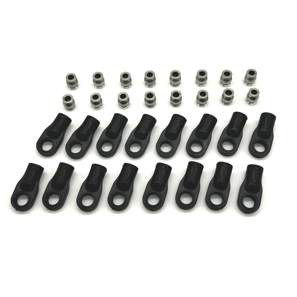 Reef's RC REEFS XP Rod Ends & Stainless Steel Pivot Balls (16PK) REEFS203