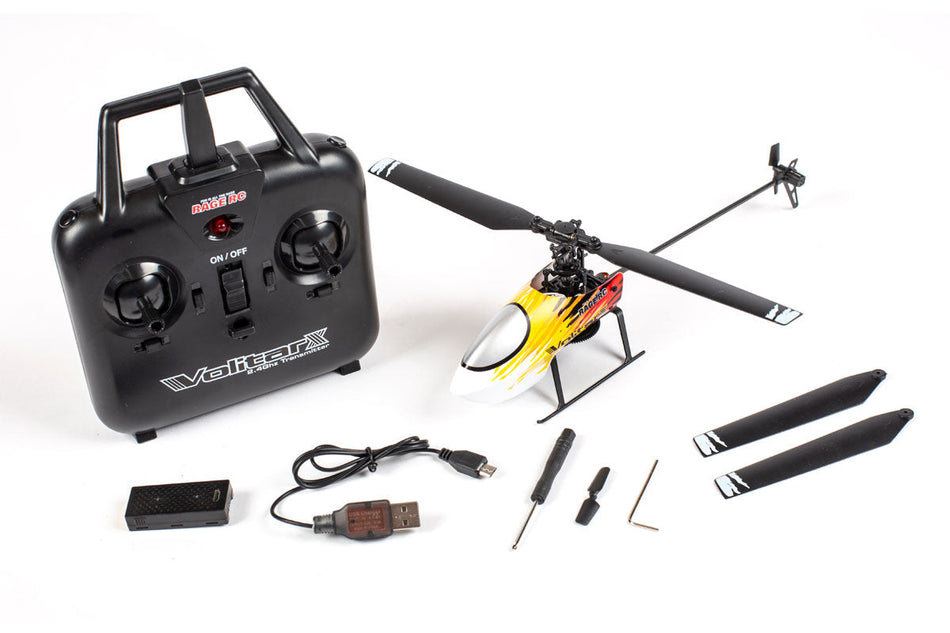 Rage R/C Volitar X RTF Micro Heli with Red Canopy 6001