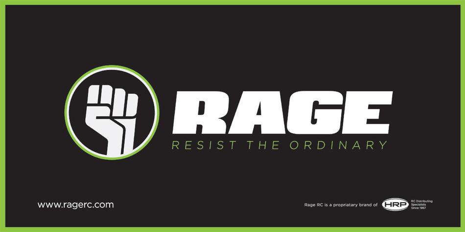Rage RC Rage Banner 24"x48" RGRBANNER Default Title