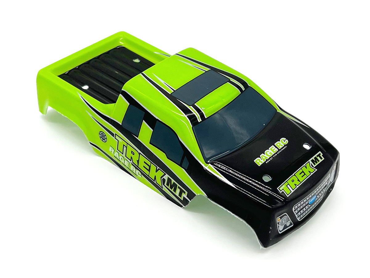 Rage RC Printed Body (Green) Mini Trek MT RGRC2494 Default Title