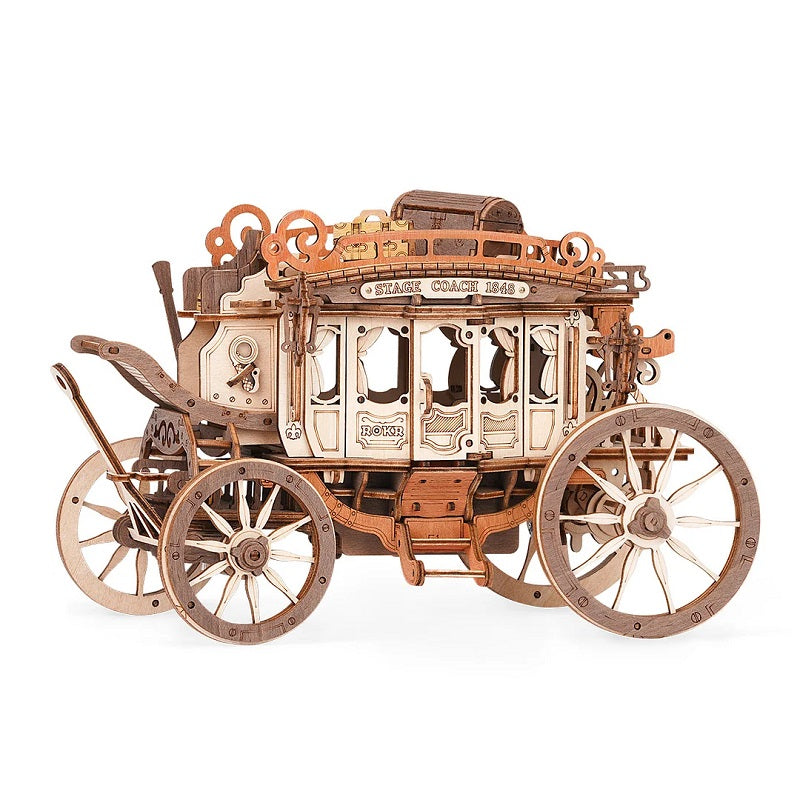 Robotime Stagecoach Rolling Music Box AMKA1