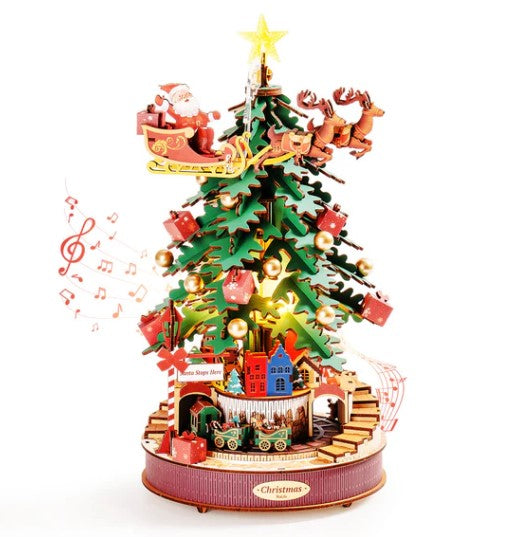 Robotime Christmas Melody Tree DIY Music Boxes AMS01