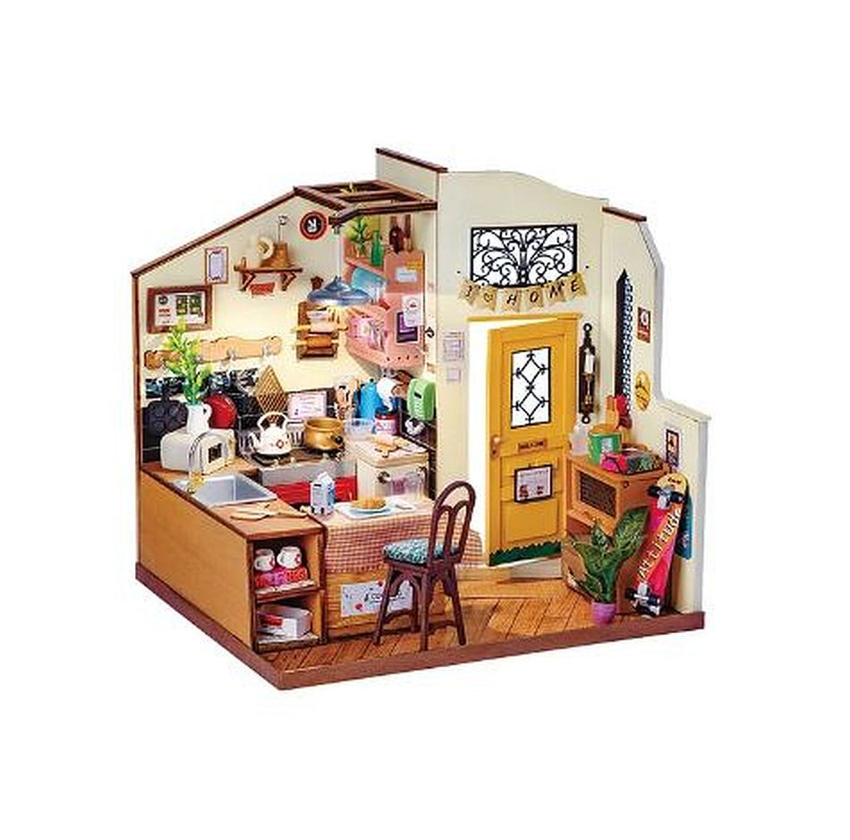 Robotime Rolife Cozy Kitchen DIY Miniature House Kit