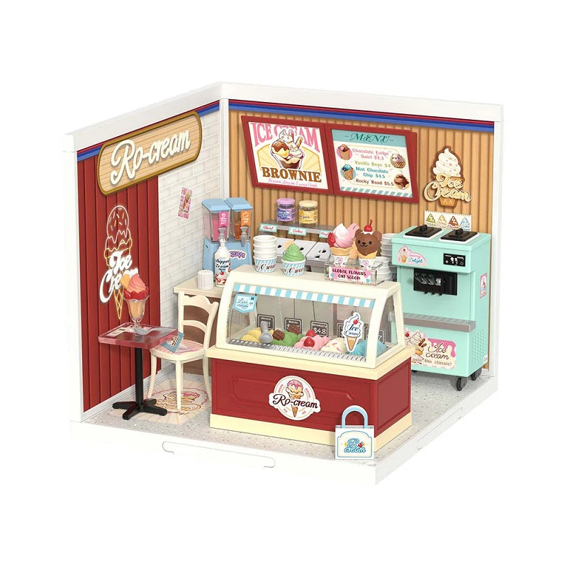 Robotime Rolife Flavorful Ice Cream DIY Miniature House DW018B