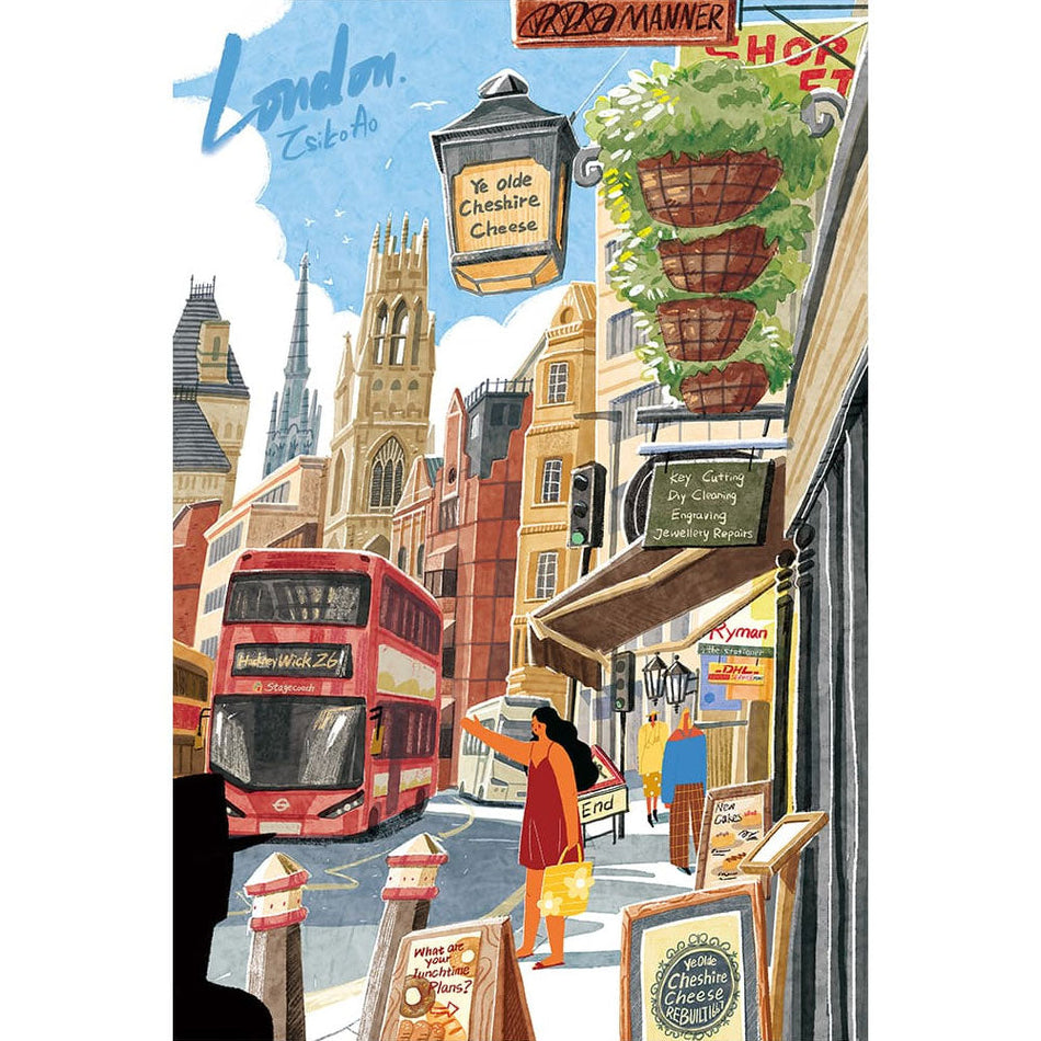 Robotime Walk in London 1000 Piece Jigsaw Puzzle PT003