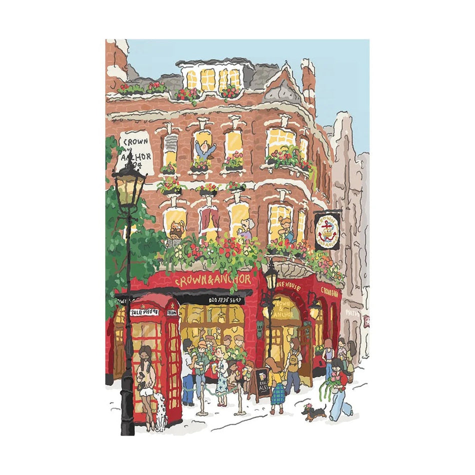 Robotime Welcome to Covent Garden 1000 Piece Jigsaw Puzzle PT006