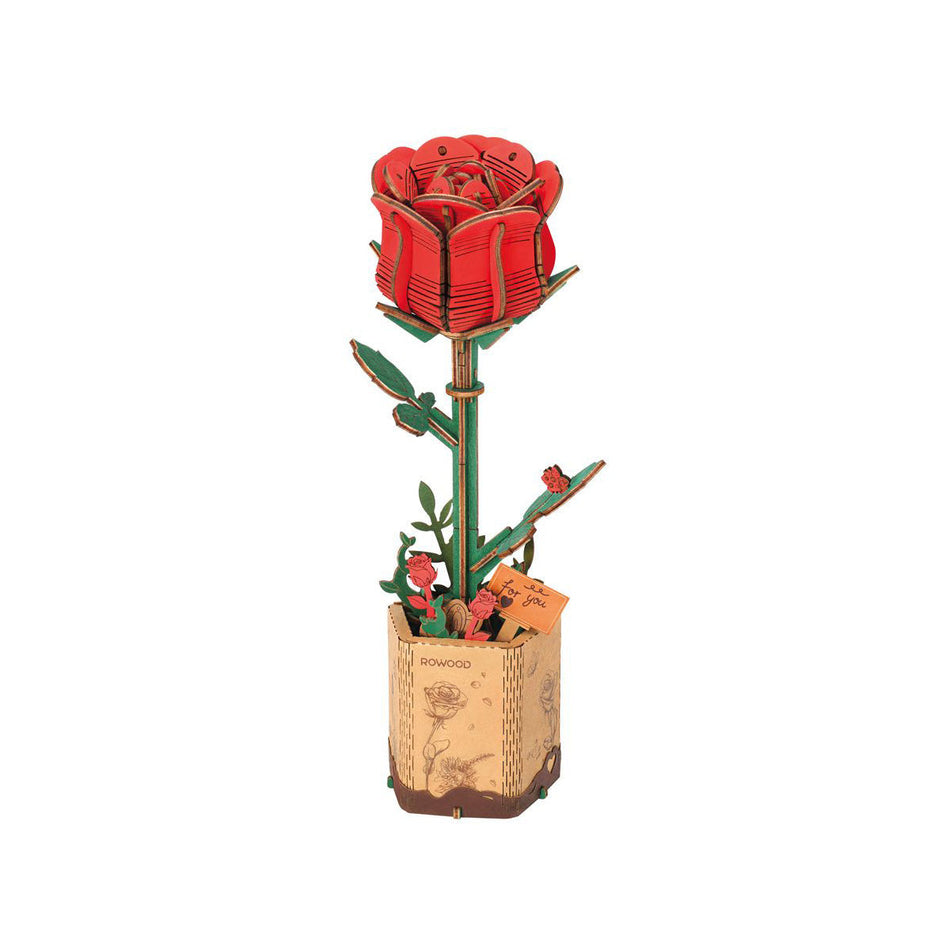 Robotime ROWOOD Red Rose  TW042