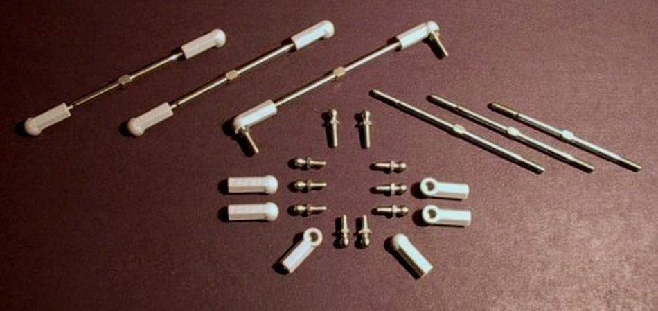 RPM R/C Products Super Duty Rod Ends (12) 3.5mm - Dark Gray 73360