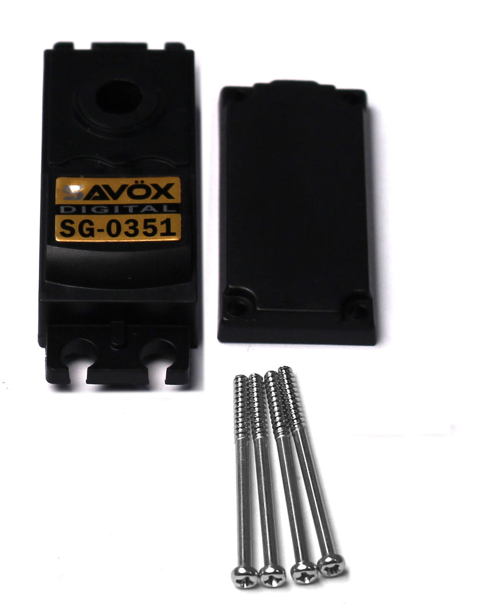 Savox TOP & BOTTOM SERVO CASE WITH 4 SCREWS