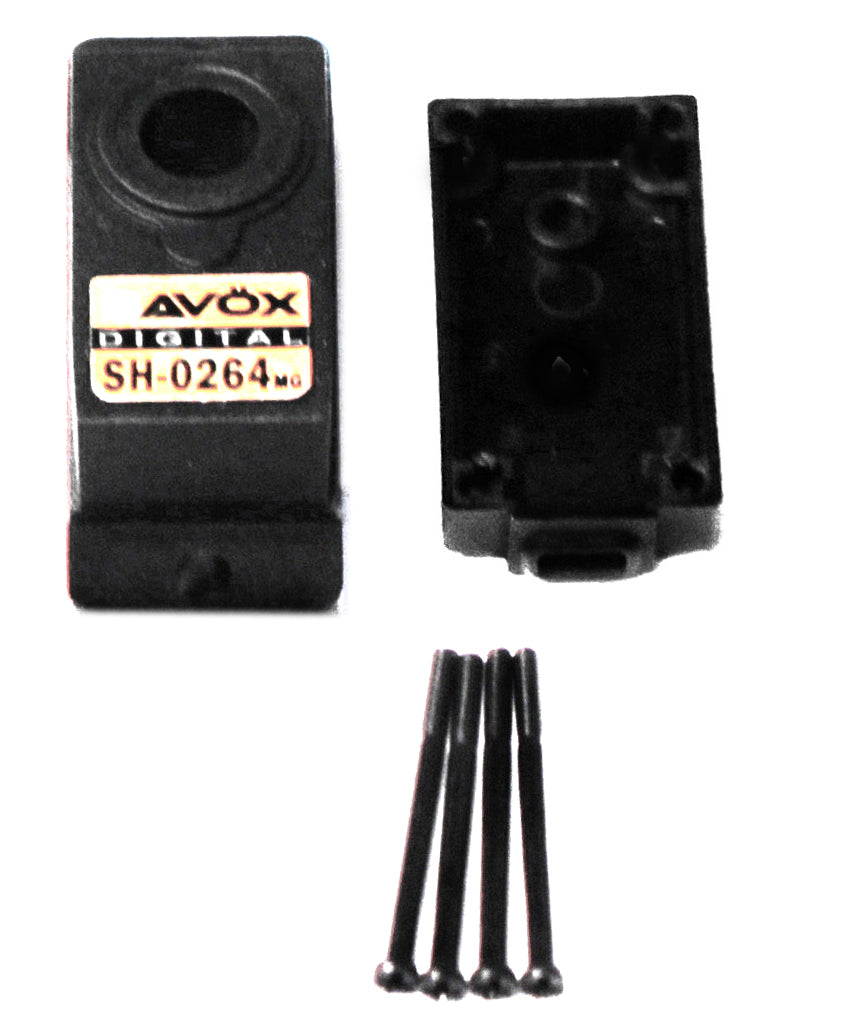 Savox TOP & BOTTOM SERVO CASE WITH 4 SCREWS