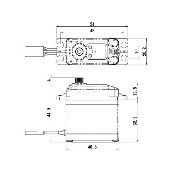 Savox Coreless Digital High Torque Servo for Aircraft Monster Truck Crawlers SA1231SGP Default Title