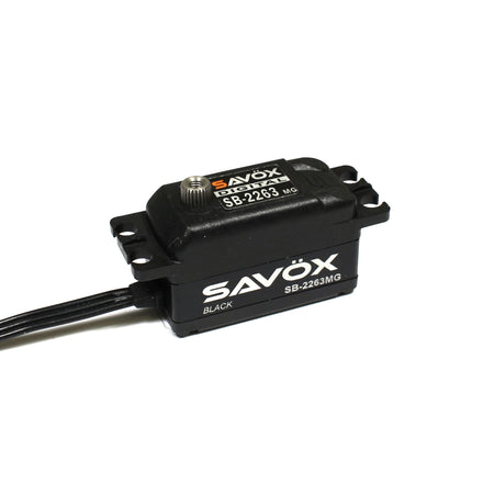 Savox Black Edition 1/10 Low Profile Brushless Digital Servo SAVSB2263MG-BE Default Title