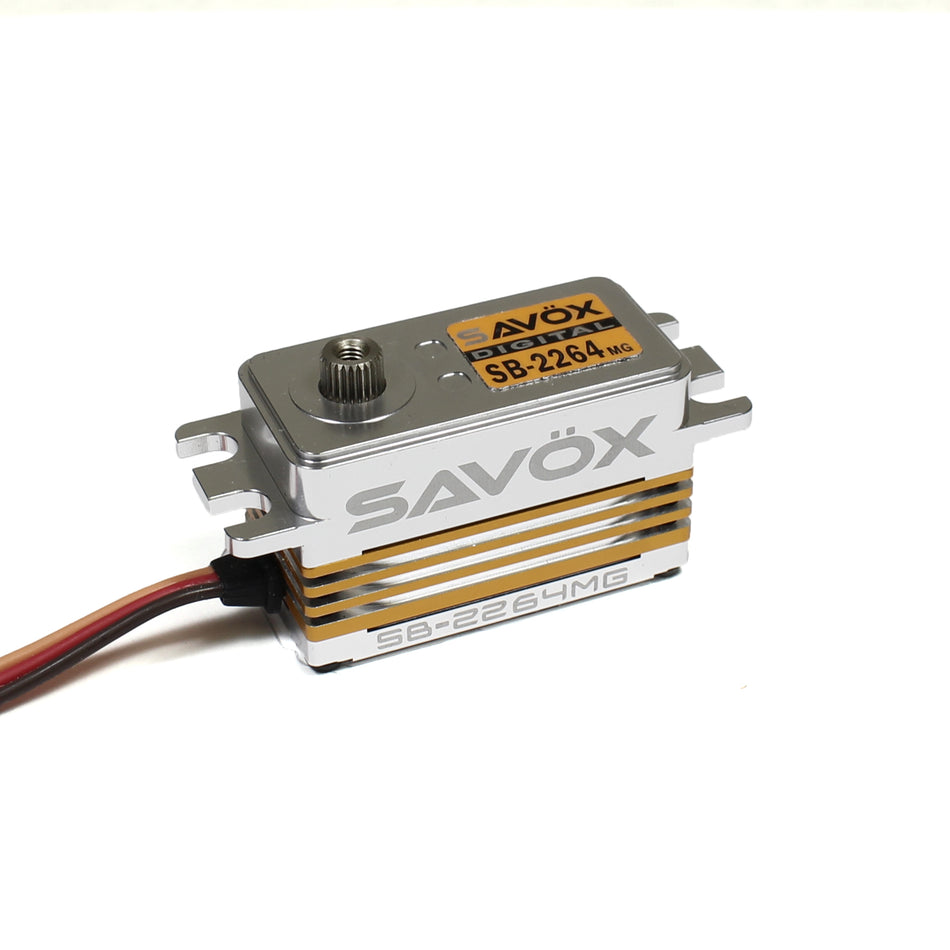 Savox 1/10 Low Profile High Voltage Brushless Servo 7.4v SAVSB2264MG Default Title