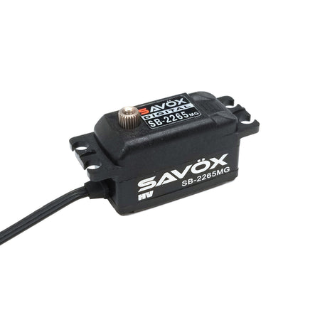 Savox 1/10 Black Edition Low Profile HV Brushless Digital Servo 7.4V SB2265MG-BE Default Title