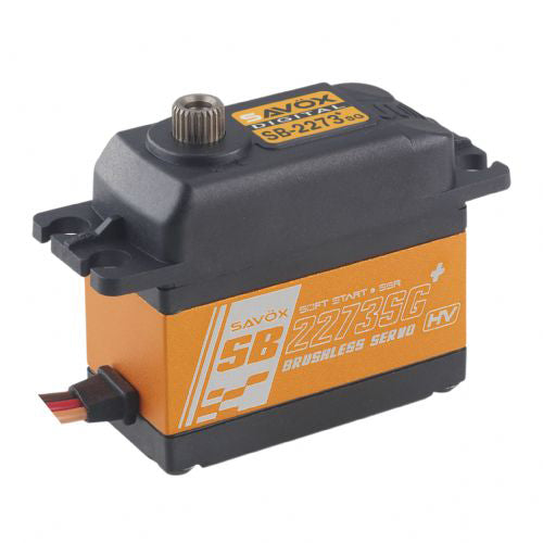 Savox 1/8 Scale High Voltage Brushless Digital Servo 7.4V SAVSB2273SGP Default Title