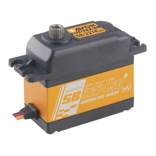 Savox High Voltage Brushless Digital Servo 0.080sec/347.2oz @ 7.4V SB2274SGP Default Title