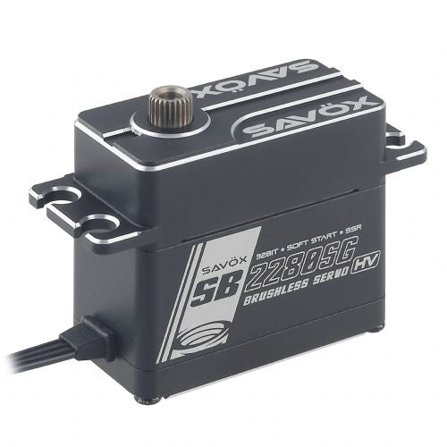 Savox High Voltage Brushless Steel Gear Monster Torque Servo SAVSB2280SGP Default Title