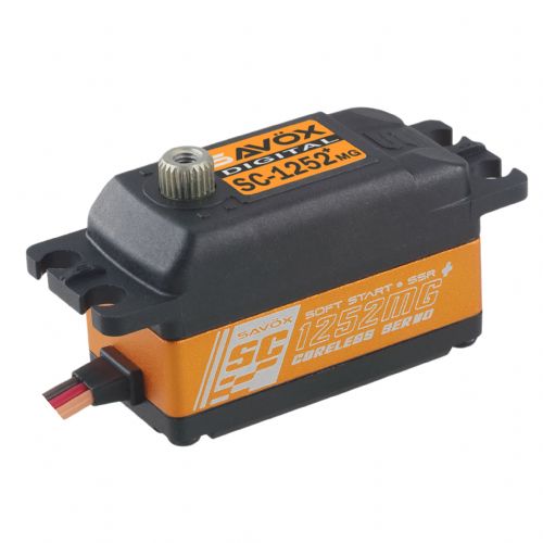 Savox Low Profile 1/10 Digital Servo Super Speed Soft Start SAVSC1252MGP Default Title