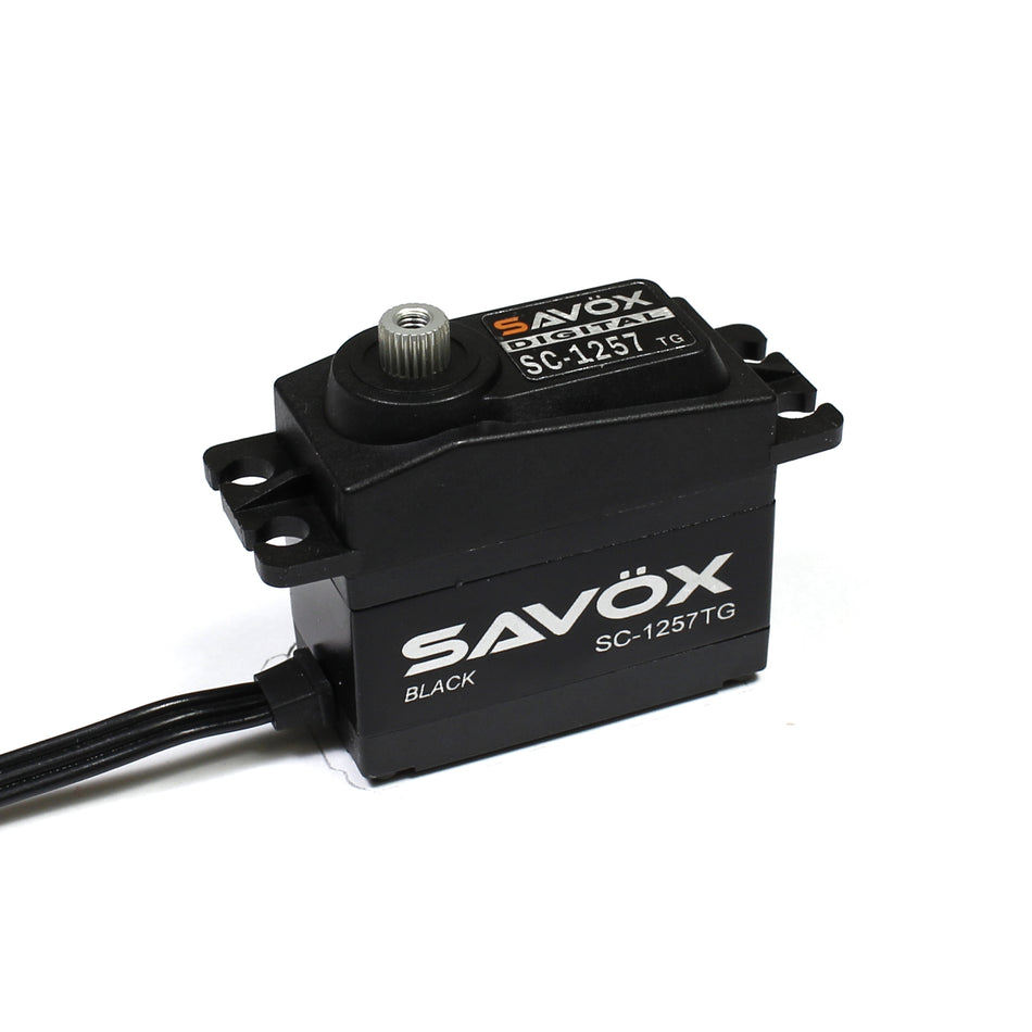 Savox Black Edition 1/10 Size Coreless Digital Servo SAVSC1257TG-BE Default Title