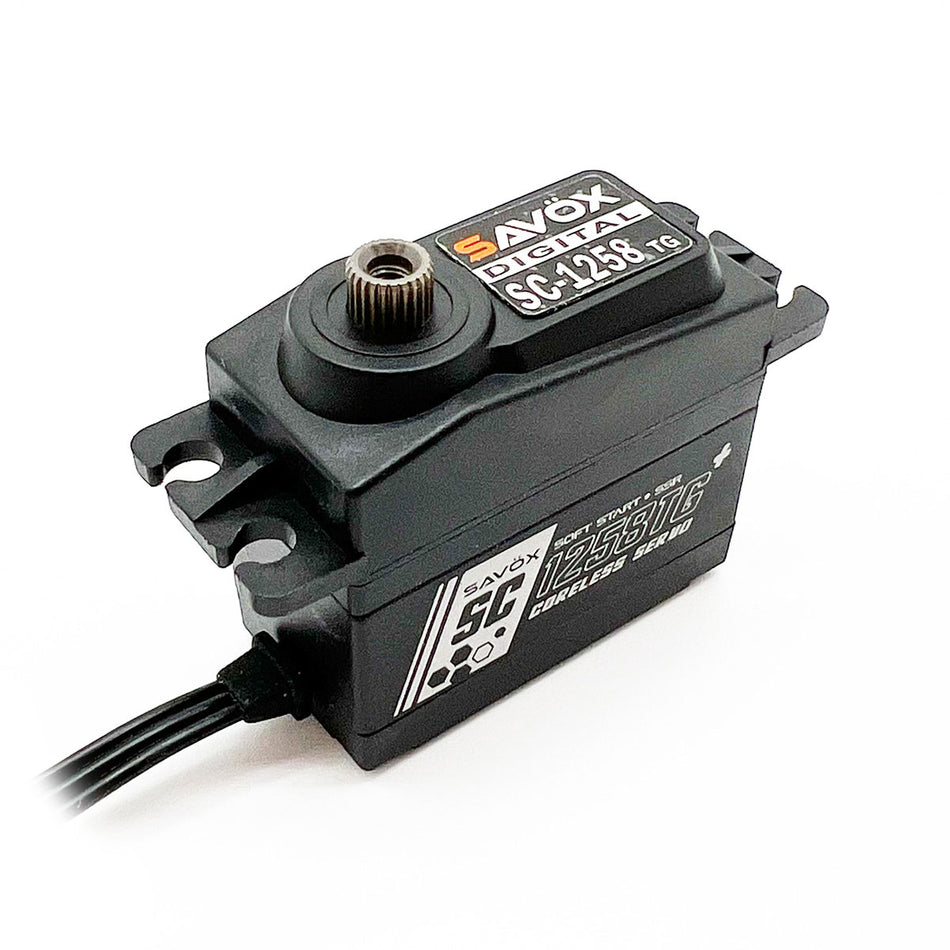 Savox Black Edition, Standard Size Coreless Digital Servo SC1258TGP-BE