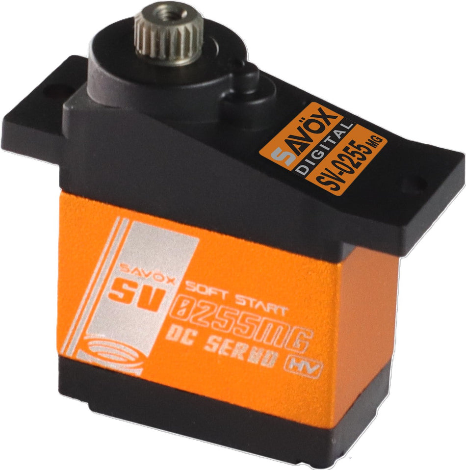 Savox High Voltage Standard Digital Servo .13 sec/62.5oz @ 7.4V SV0255MG