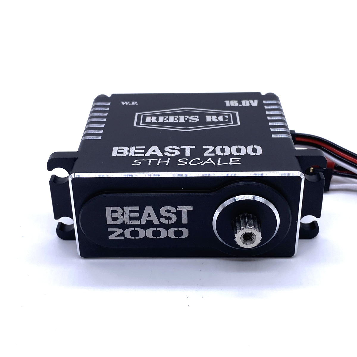 Reefs RC Beast 2000 1/5th Scale High Torque, High Speed Brushless Servo w/ Aluminum Horns REEFS103 Default Title