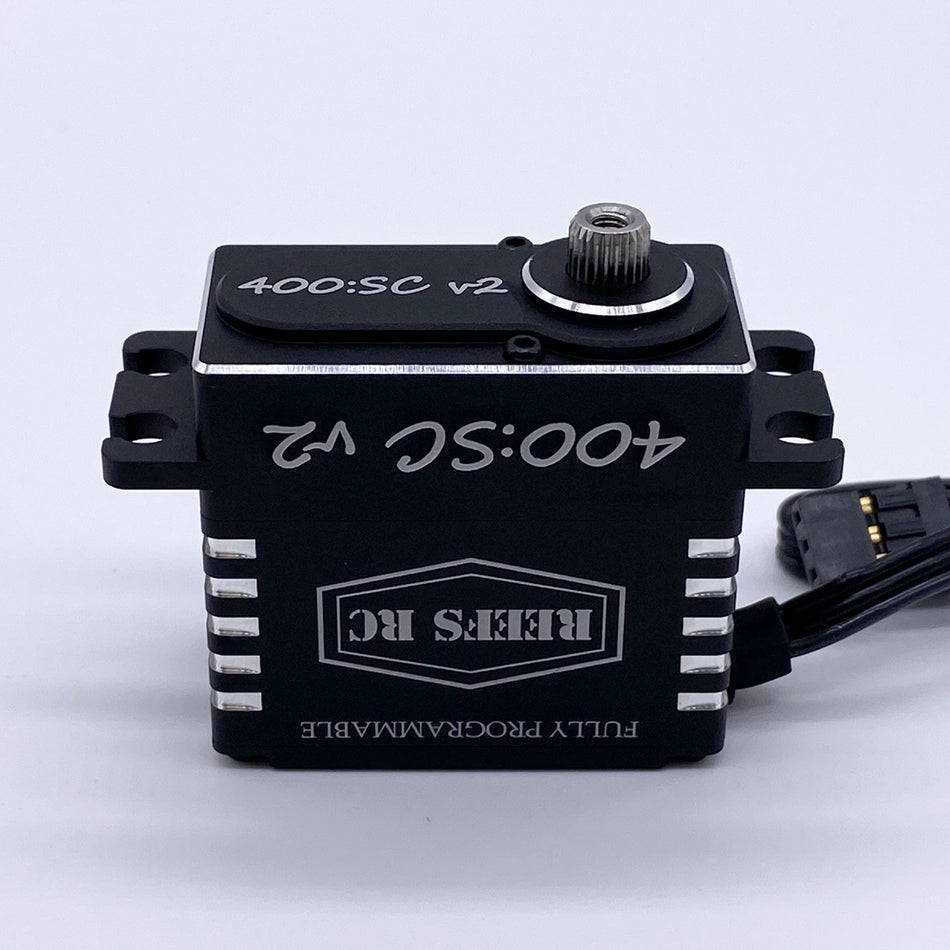 Reefs RC 400SCv2 High Torque High Speed Digital Brushless Servo 0.07/435oz @ 8.4V REEFS12 Default Title