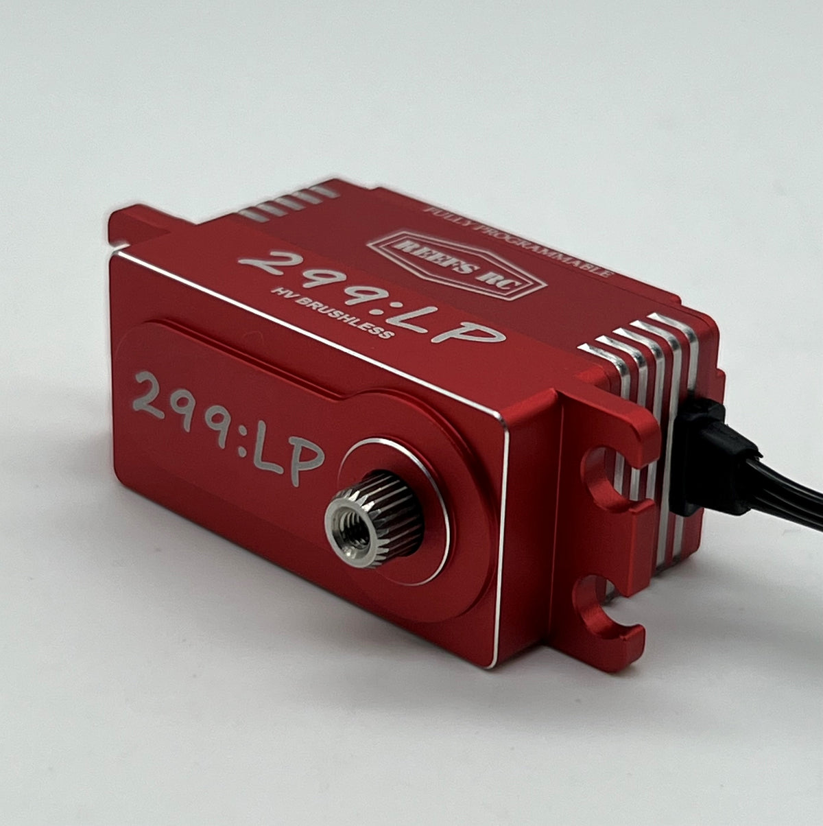 Reefs RC 299LP Special Edition Red High Speed High Torque Low Profile Brushless Servo .0.57/313 @8.4V REEFS130 Default Title