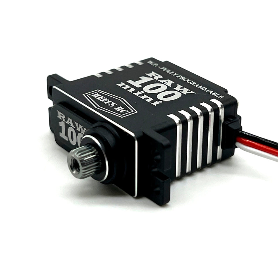 Reefs RC RAW 100 Mini Black Servo Programmable REEFS135 Default Title