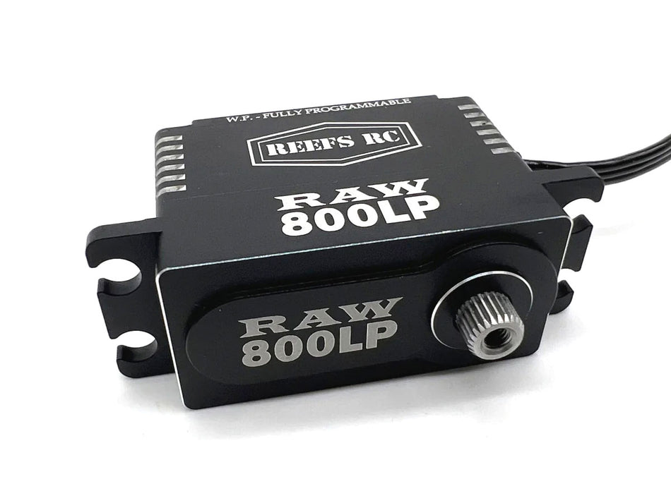 Reef's RC RAW 800 LP Black Servo, Programmable REEFS146 Default Title