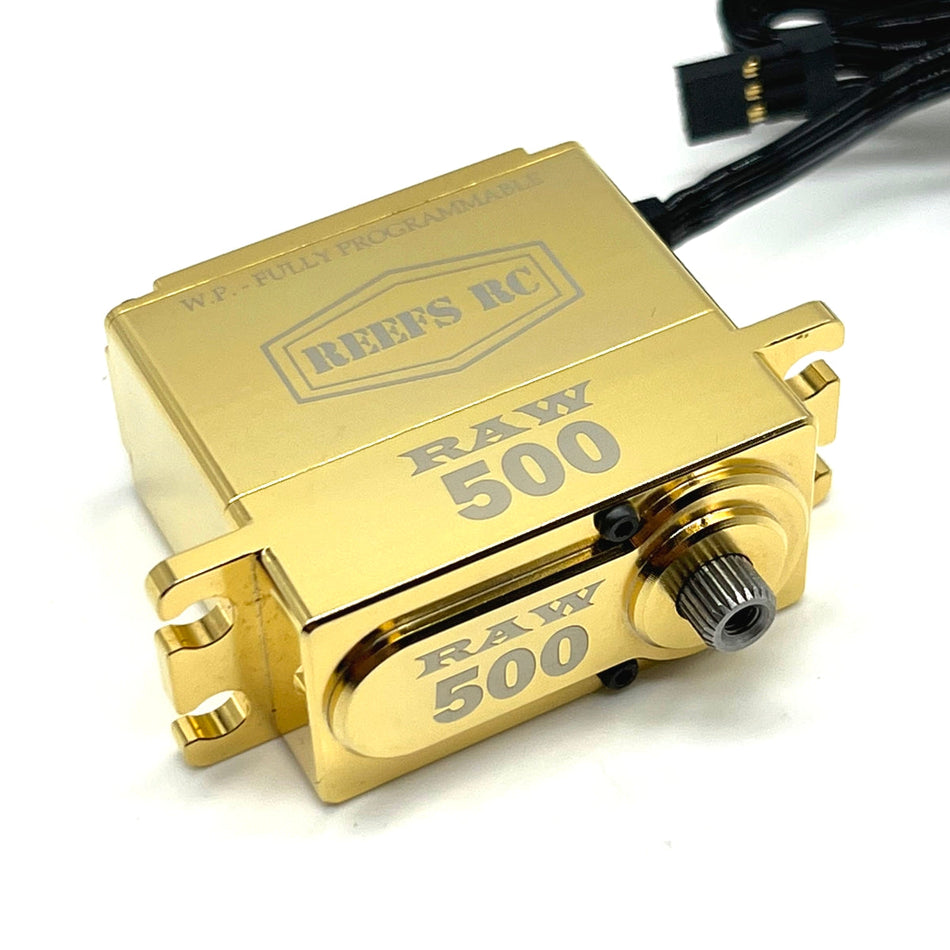 Reef's RC RAW500 Servo Brass Edition Programmable