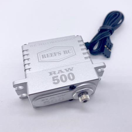 Reefs RC Raw 500 High Torque High Speed HV Waterproof Brushless Servo .095/500 @7.4V REEFS54 Default Title