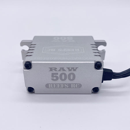 Reefs RC Raw 500 High Torque High Speed HV Waterproof Brushless Servo .095/500 @7.4V REEFS54 Default Title