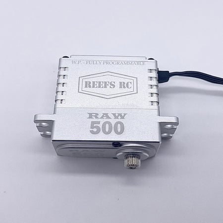 Reefs RC Raw 500 High Torque High Speed HV Waterproof Brushless Servo .095/500 @7.4V REEFS54 Default Title