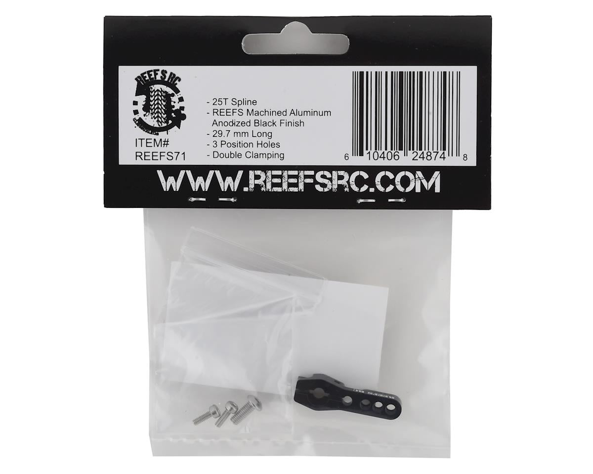 Reefs RC Shield V2 HD Servo Horn Black REEFS71 Default Title