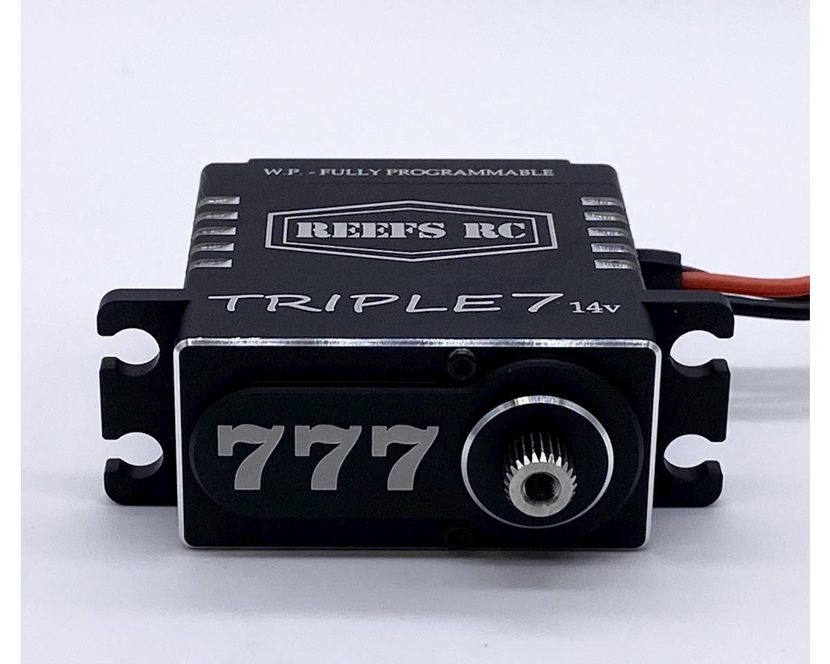 Reefs RC Triple7 14V High Torque High Speed Brushless Programmable Servo REEFS777 Default Title