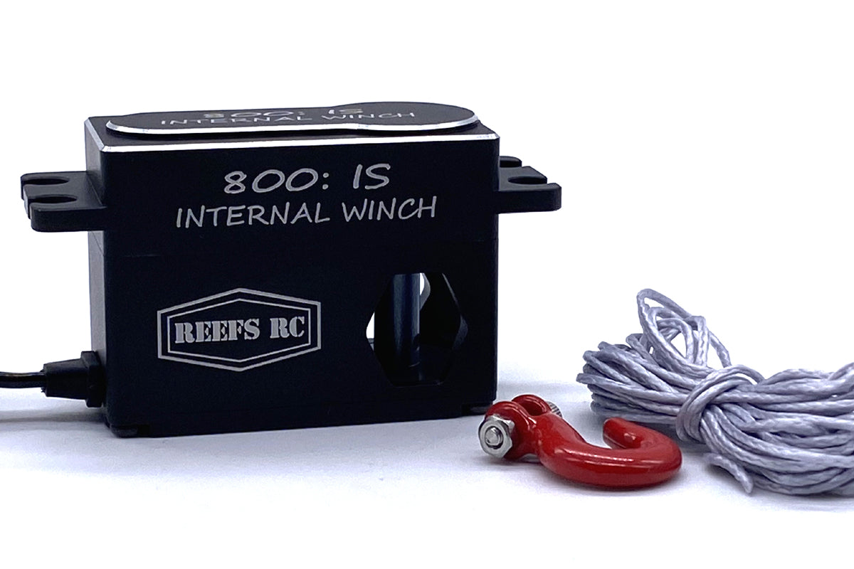 Reefs RC 800 IS Internal Spool Low Pro High Torque High Speed Brushless Servo w/ Built in Winch Controller REEFS90 Default Title