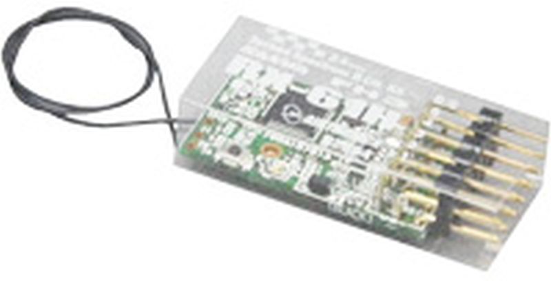 Sanwa RX-61H 6CH 2.4Ghz FH-3 Receiver (Park Flyer) - 92064 107A41084A