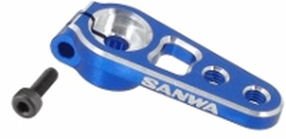 Sanwa Aluminum Servo Horn, Blue  107A54262A
