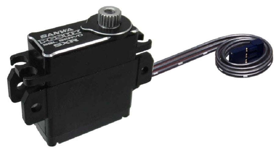 Sanwa PGS-HX Mini 1/12th Servo, 0.10 sec/60deg, 5.8kg/cm, 107A54763A