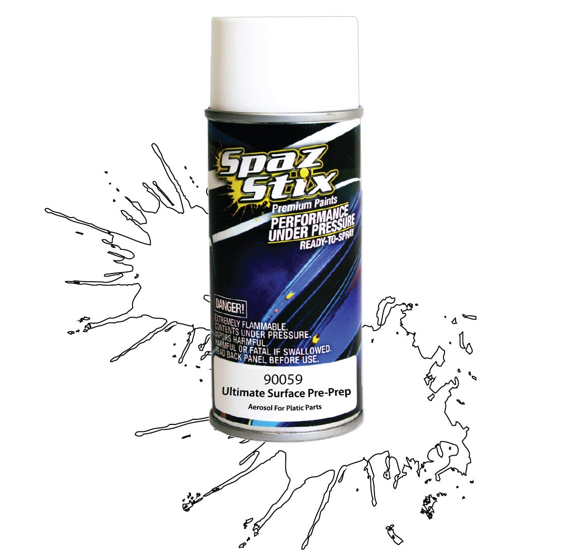 Spaz Stix ULTIMATE SURFACE PRE-PREP AEROSOL FOR PLASTIC PARTS Default Title