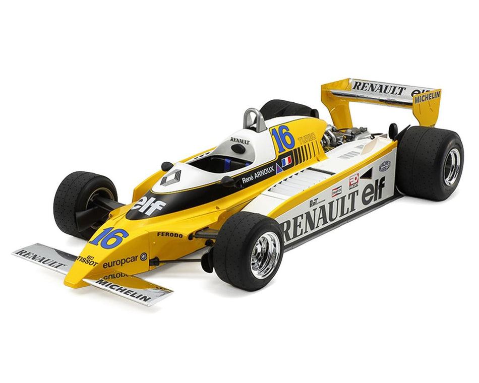 Tamiya 1/12 Renault RE-20 Turbo Racing Car Model Kit w/ PE Parts