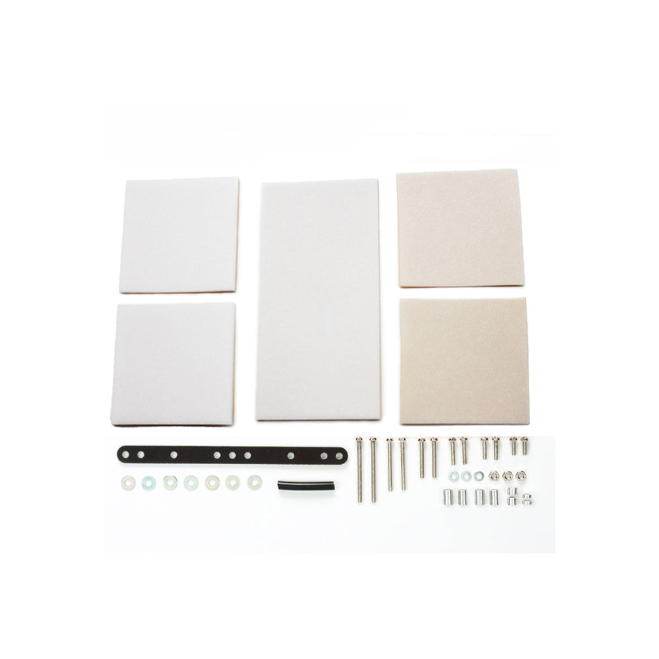 Tamiya JR Brake Sponge Set, 1/2/3mm, White TAM15492