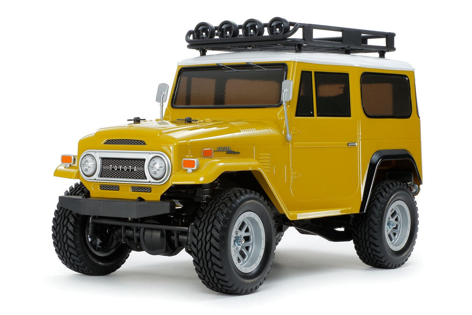 Tamiya 1/10 RC Toyota Land Cruiser 40 w/CC-02 Chassis, Yellow 47490-A