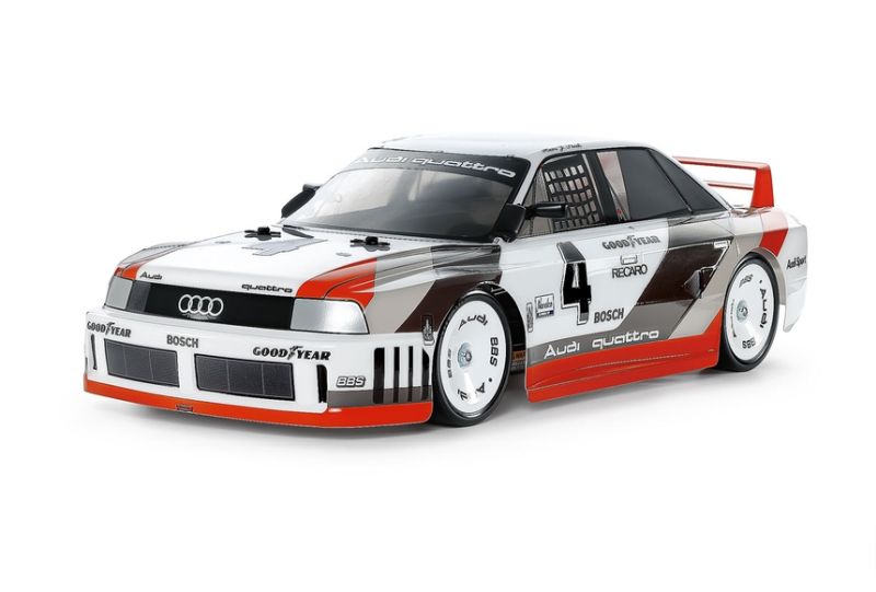 Tamiya 1/10 R/C Audi 90 Quattro Racing (Painted Body) (TT-02) 47511