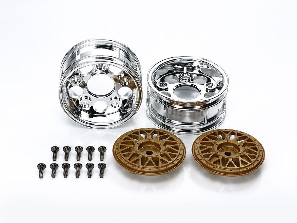 Tamiya 2-Piece Mesh Wheels (pr)